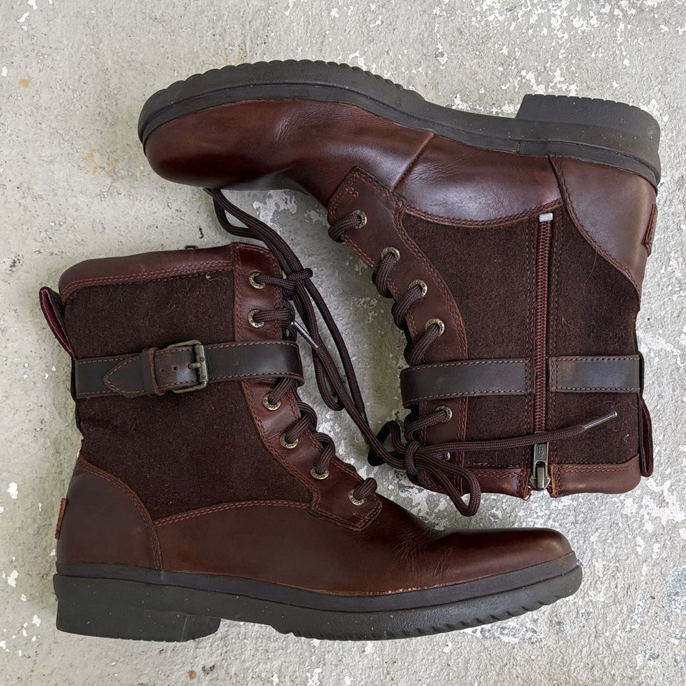 Ugg Kesey Brown ankle boots